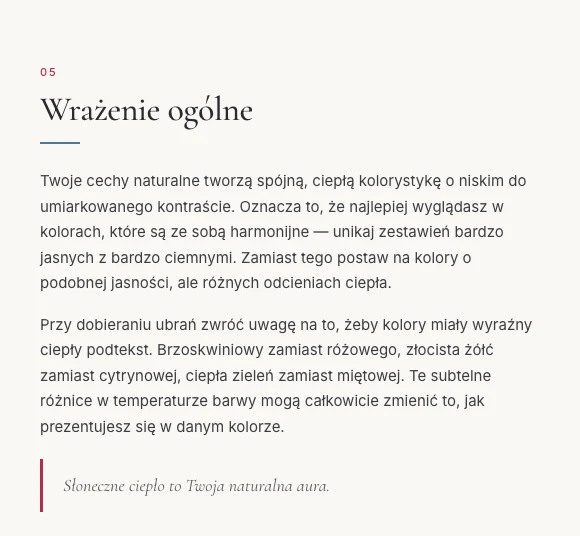 Strona raportu 6