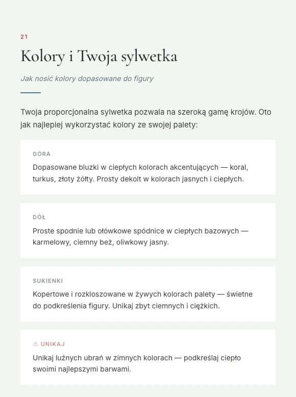 Strona raportu 21