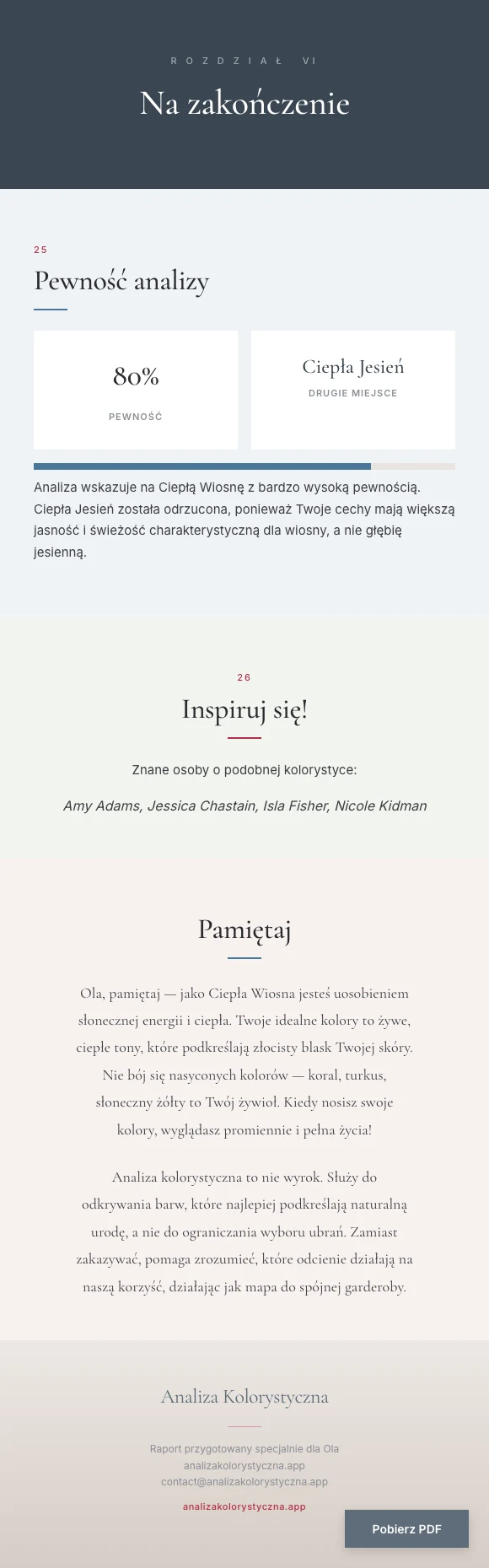Strona raportu 25